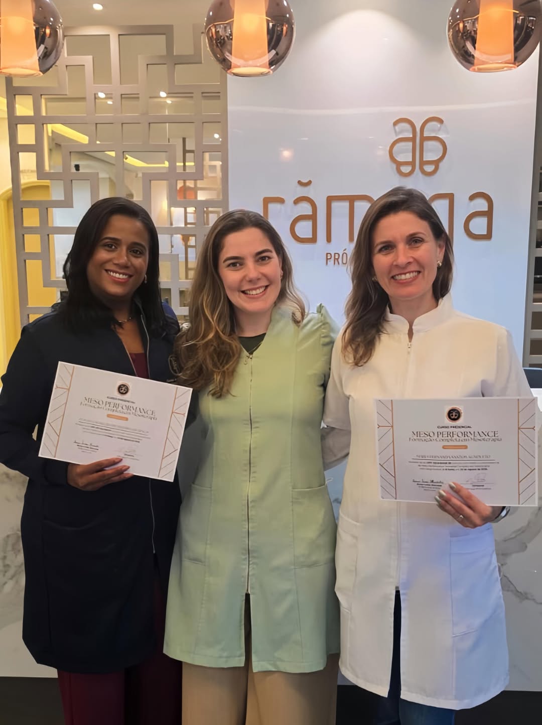 Registro de um curso de aperfeiçoamento profissional